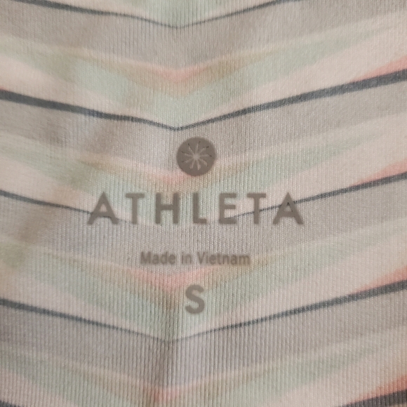 Athleta Womens Small Prism HR Chaturanga Capri Crop Athletic Leggings       #138 - Picture 7 of 7